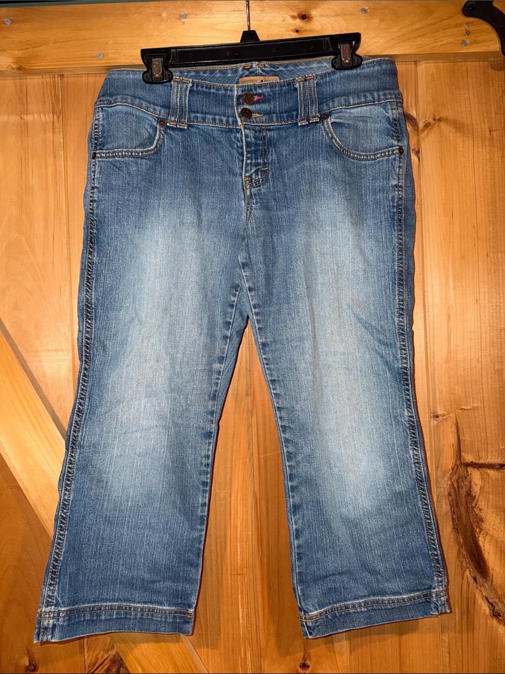 Tommy Jeans Classic Light Blue Women’s Capris